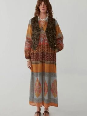 Maison Hotel Didi Dress Sunset Grey size Medium